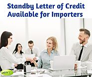 Standby Letter of Credit Available for Importers