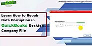 Repair QuickBooks Desktop Company File (Data Corruption Issue)