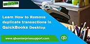 Remove Duplicate Transactions in QuickBooks Desktop (Bank Feed)
