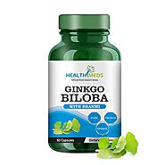 Healthmeds Ginkgo Biloba With Brahmi For Healthy Brain Functions