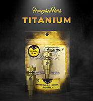 Buy Domeless Titanium Dab Nail & Dab Rig Starter Kit | Honeybee Herb