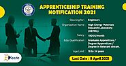HEMRL Recruitment 2021 - 45 Vacancies for Apprenticeship Training