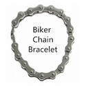 Biker Chain Bracelet -