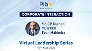 Mr. CP Gurnani - MD & CEO at Tech Mahindra | Corporate Interaction | PIBM Pune