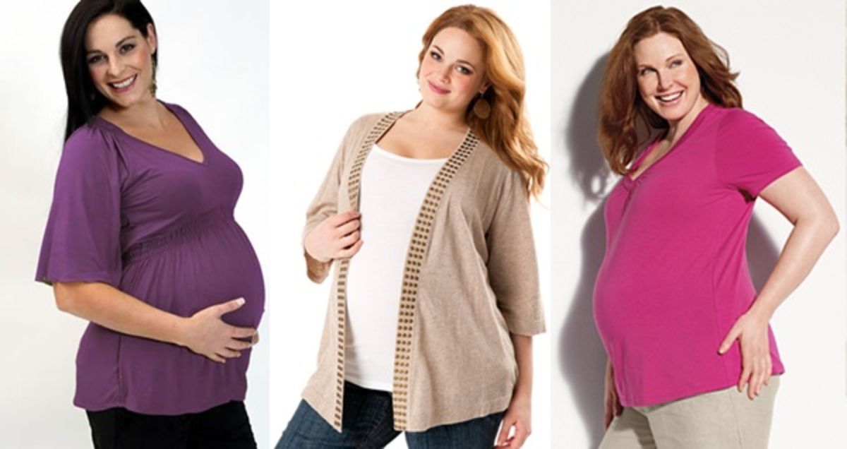 Headline for Plus Size Maternity Clothes
