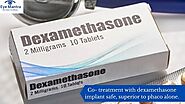 Co- treatment with dexamethasone implant safe, superior to phaco alone.