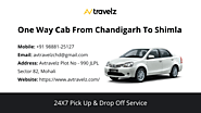 One Way Cab from Chandigarh to Shimla