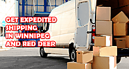 Get expedited shipping in Winnipeg and Red Deer. - Articleinon