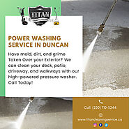 Professional Power Washing Service in Duncan