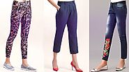Women Western Bottoms: Trousers, Pants, Jeans - Western Wear - BuyZilla.pk