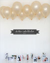 DIY- Balloon Chandelier with Photos