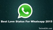 Cute Love Status For Whatsapp In Hindi and English {2015}