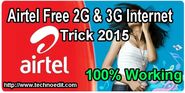 Airtel Free Internet Trick For 2G & 3G GPRS Working 2015