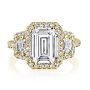 Exclusive Yellow Gold Engagement Rings from Tacori.com