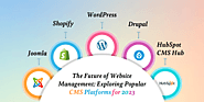 The Future of Website Management: Exploring Popular CMS Platforms for 2023