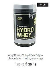 Buy Optimum Nutrition Platinum Hydrowhey