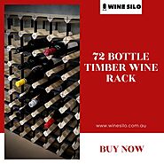 72 bottle wood wine rack | WineSilo