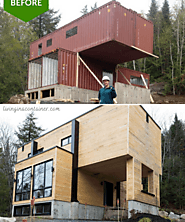 Claudie Dubreuil’s Shipping Container Home - Canada - Living in a Container