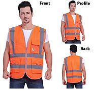Customized Traffic Safety Vest with Affordability