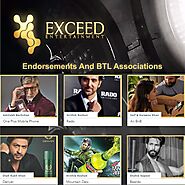 Get Your Brand to Collaborate with The Best Stars and Influencers With Exceed Entertainment