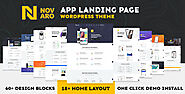 App Landing Page WordPress Theme - Novaro by Jthemes | ThemeForest
