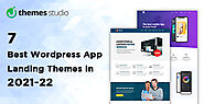 7 Best Wordpress App Landing Themes in 2021-22 | JThemes Studio