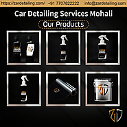 Car Detailing Services in Mohali | Our Products