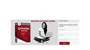 McAfee Login Page To activate McAfee Antivirus