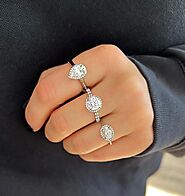 Secret Halo Engagement Rings | Double Halo Diamond Ring NY
