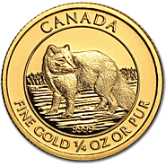 ROYAL CANADIAN MINT GOLD ARCTIC FOX | Priority Gold