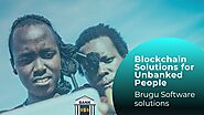 Blockchain Solutions for Unbanked People | Brugu software solutions