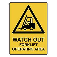 forklift sign