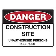 construction site signs