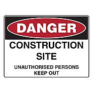 Types of Construction Site Signs