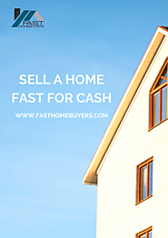 Sell a home fast for cash