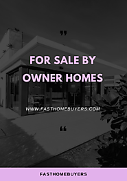 For sale by owner homes