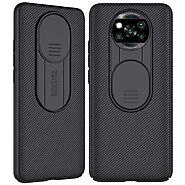 Nillkin for poco x3 pronfc case bumper with slide lens cover