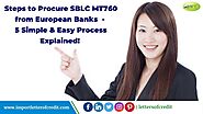 Steps to Procure SBLC from Banks | What is SBLC | Standby Letter of Credit