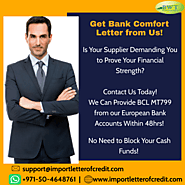 Infographics: Get Comfort Letter from Bank – SWIFT MT799