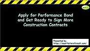 How to Get Performance Bond – Performance Guarantee Providers