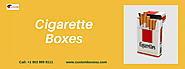Find cigarette boxes made with quality material in USA - Business