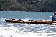 Open water kayaking
