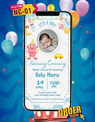 Baby Naming Ceremony Invitation
