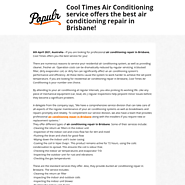 Cool Times Air Conditioning service offers the best air conditioning repair in Brisbane!