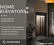 Cibes Air- Vacuum Elevators for Home | Modular Domestic Lifts