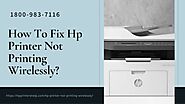 Printer Not Printing Wirelessly Hp 1-8009837116 HP Printer Problem with Printhead