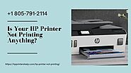 HP Printer Not Printing Anything? 1-8057912114 HP Printer Helpline