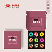 Get Custom Donut Boxes Packaging Uk - Custom Donut Packaging