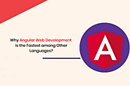 Why Angular Web Development is the Fastest among Other Languages? March 13, 2021 | Blog