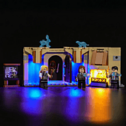 The Magical Wizarding World With Lighting Lego Hogwarts Room of Requir – Lightailing